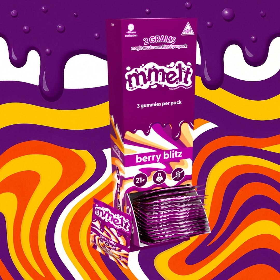 Berry Blitz - Mmelt Mushroom 3 Ct Gummies
