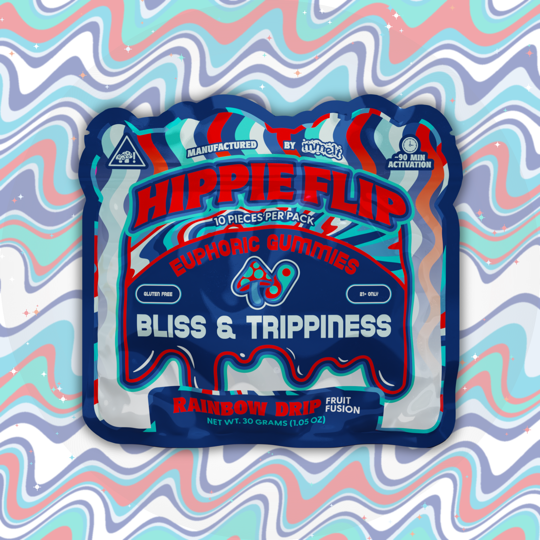 Hippie Flip Mushroom Gummies