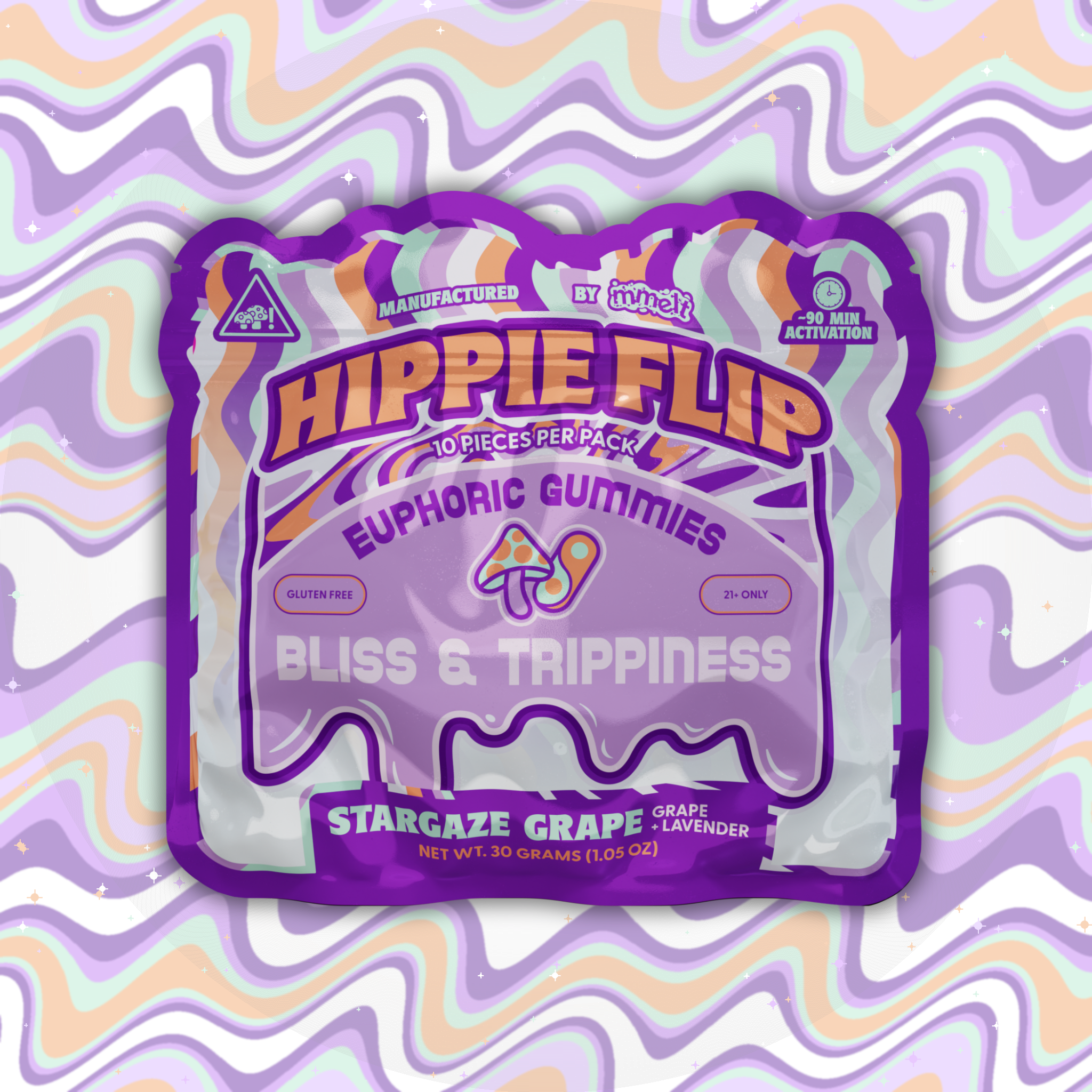 Hippie Flip Mushroom Gummies
