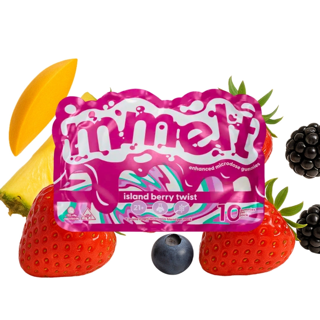 Island Berry Twist  - Mmelt Mushroom 10 Ct Gummies