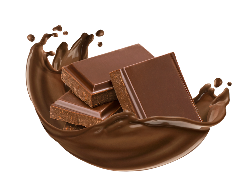 chocolate isoliate